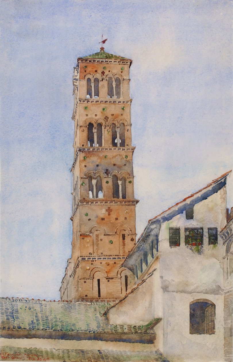 Torre, San Francisco Romano, Roma de Cass Gilbert