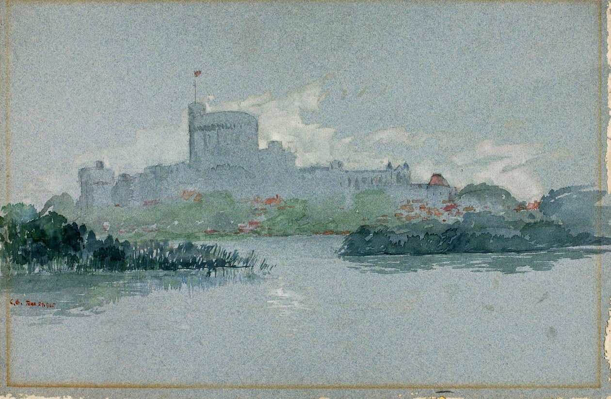 Castillo de Windsor, Inglaterra, 1905 de Cass Gilbert