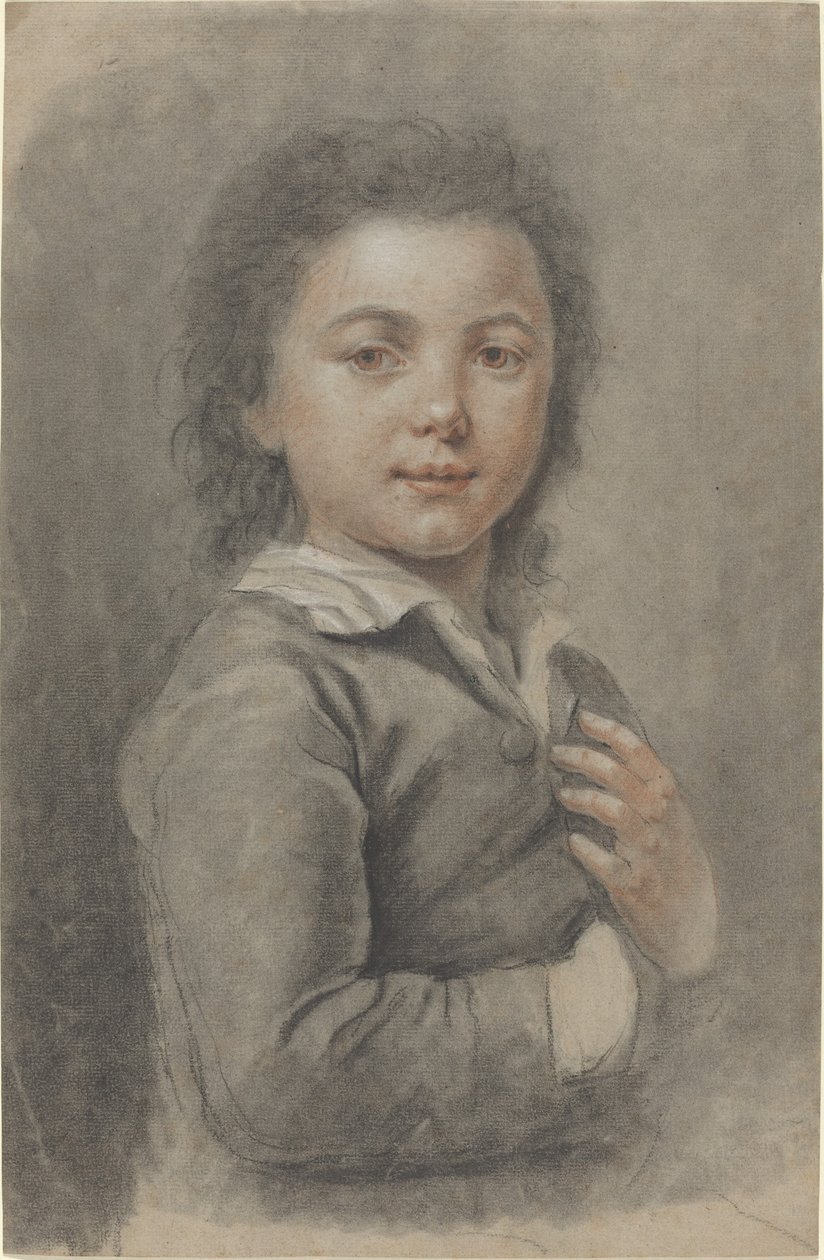 Retrato de un niño joven de Catherine Lusurier