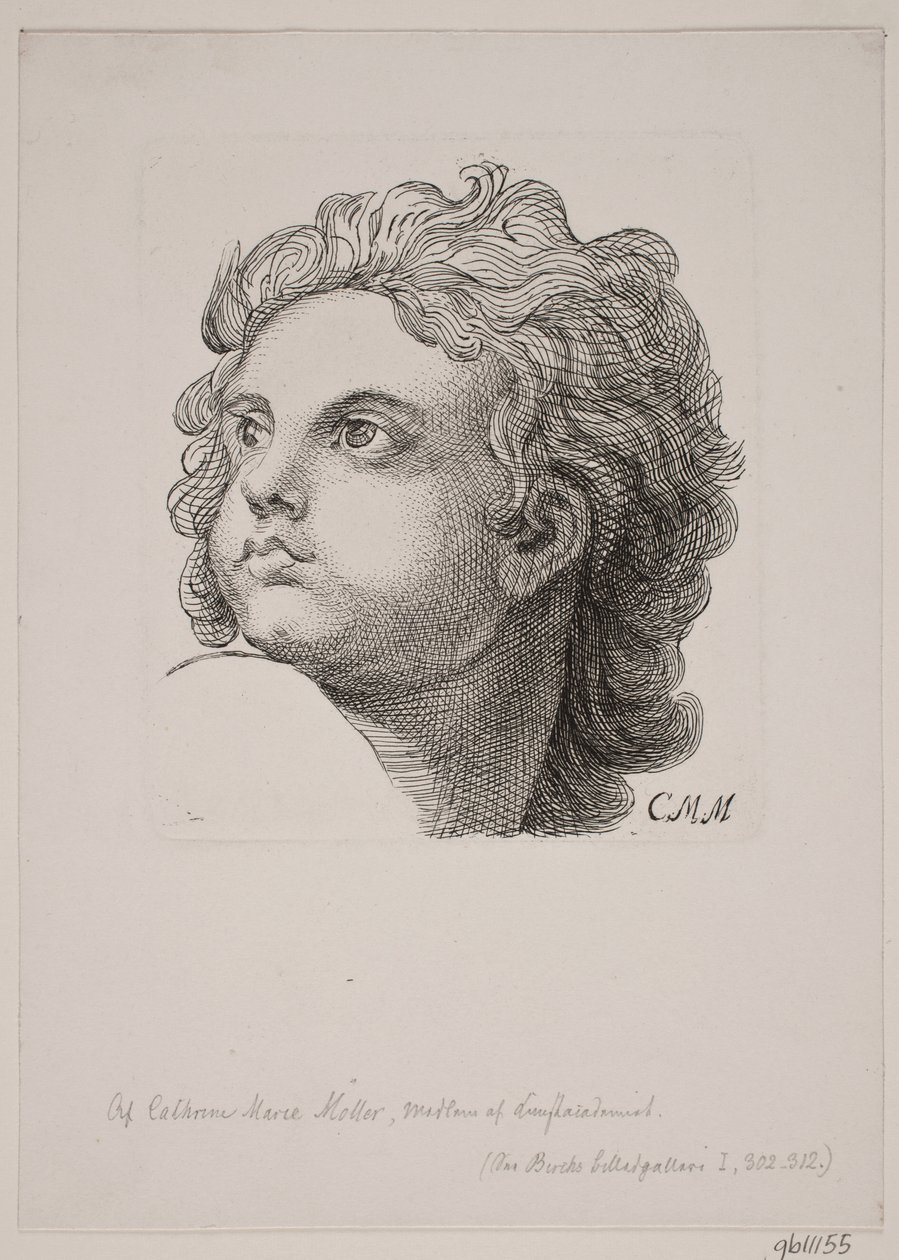 Cabeza de niño de Cathrine Möller