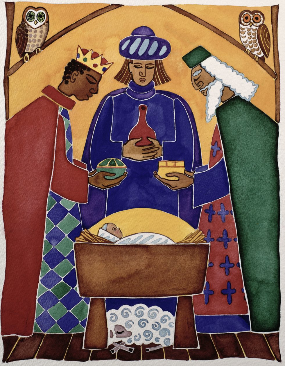 Adoración de los Reyes de Cathy Baxter