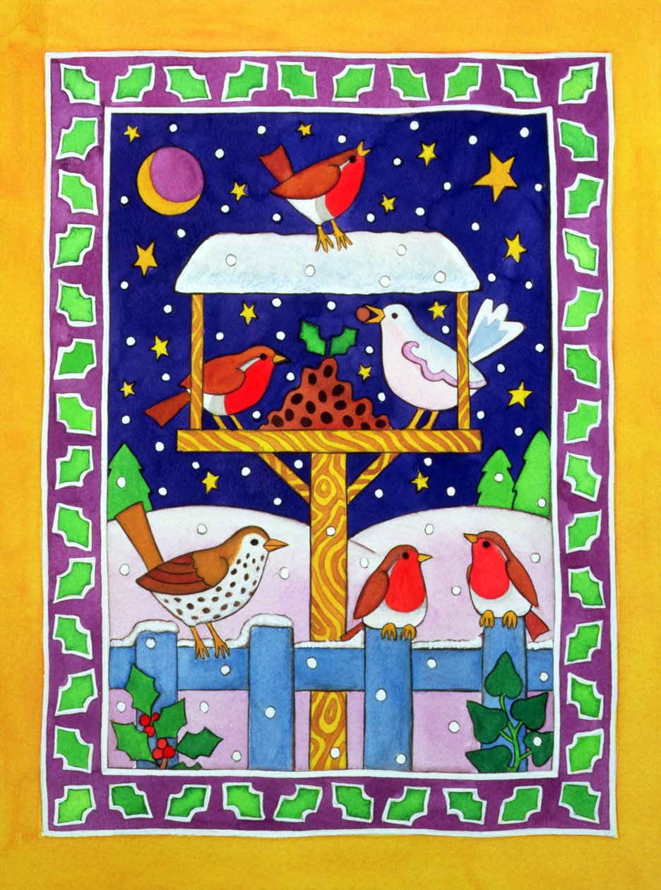 Fiesta de Navidad para los Pájaros de Cathy Baxter