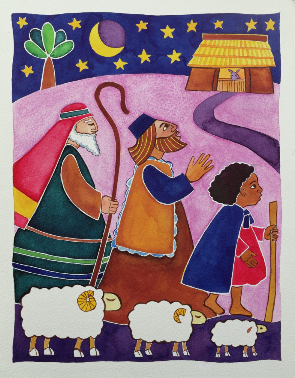 El viaje de los pastores a Belén de Cathy Baxter