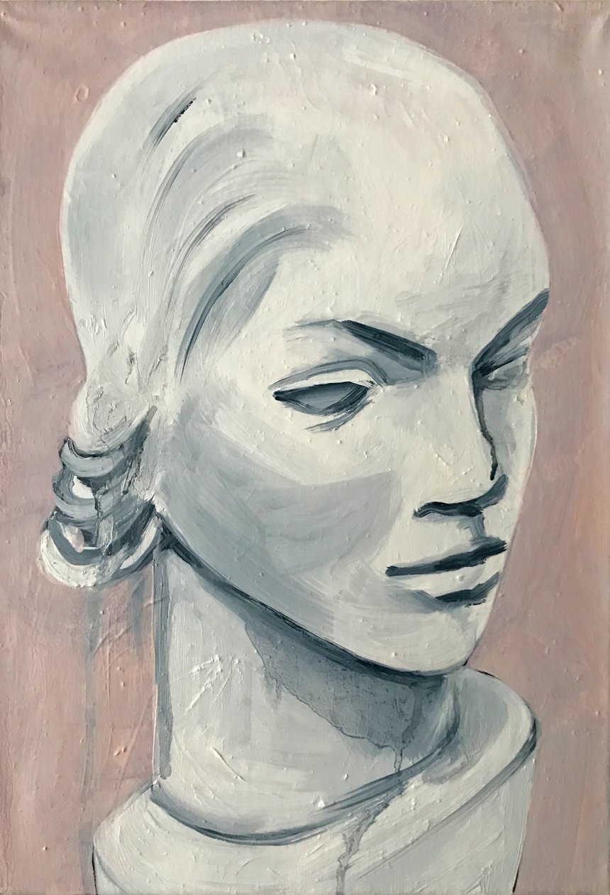 Valentina, 2017 (óleo sobre lino) de Cathy Lomax