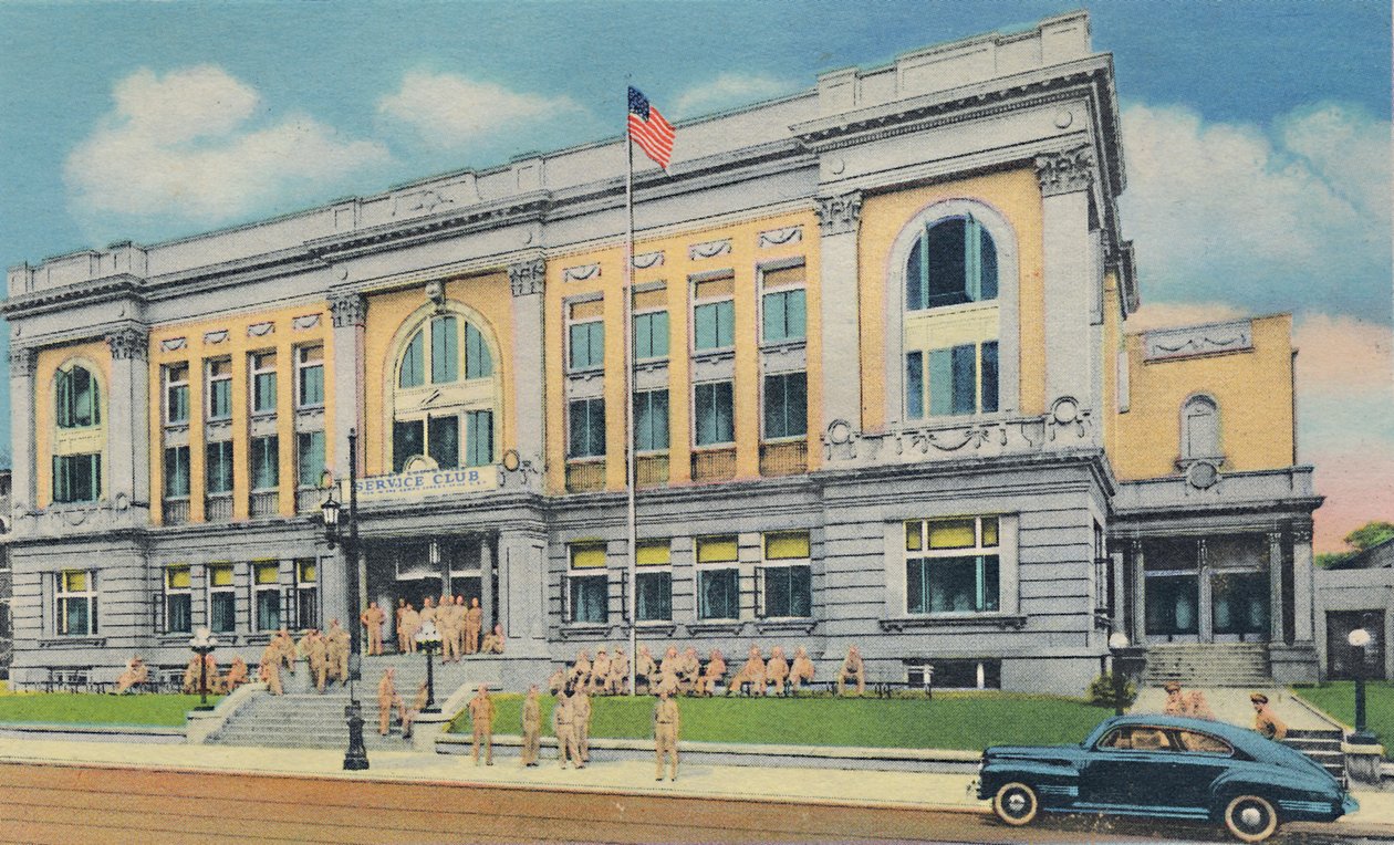 Club de Servicio, 1942 de Caufield and Shook
