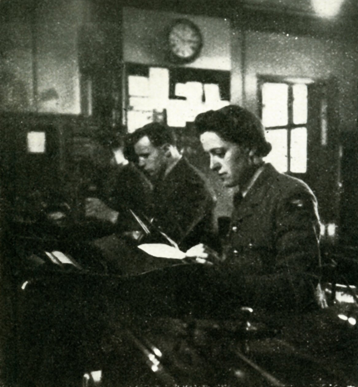 En servicio de señales, c1943 de Cecil Beaton