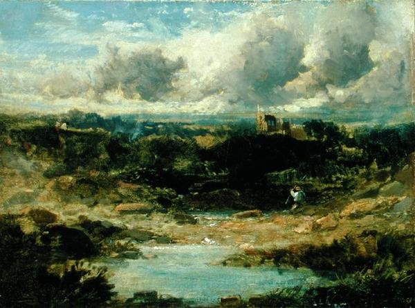 Torres de Barden, Wharfedale, Yorkshire de Cecil Gordon Lawson