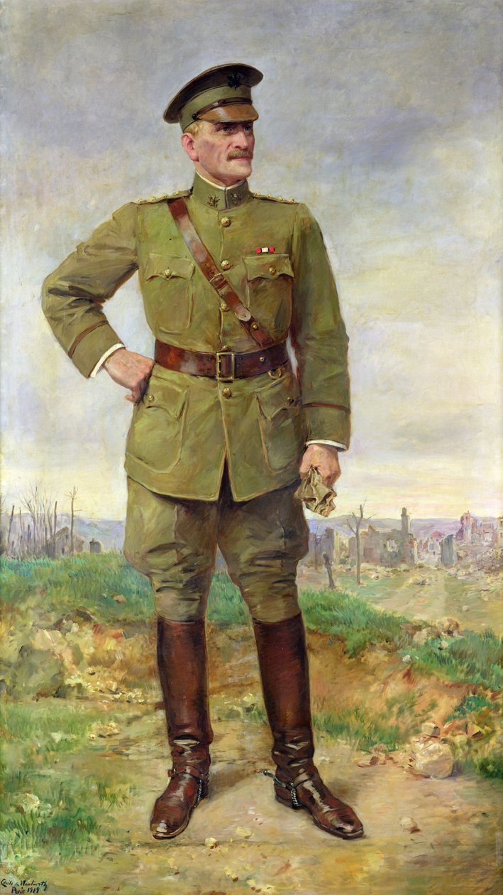Mariscal Pershing (1860-1948) de Cecile de Wentworth