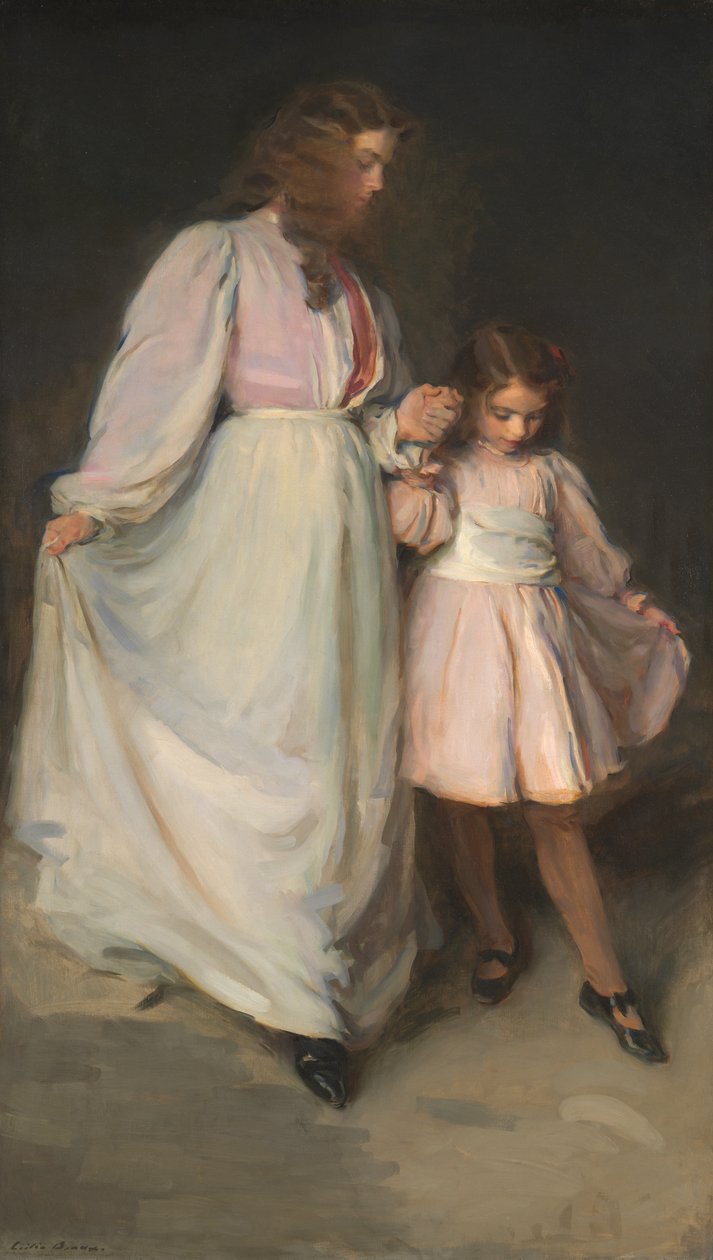 Dorothea y Francesca de Cecilia Beaux