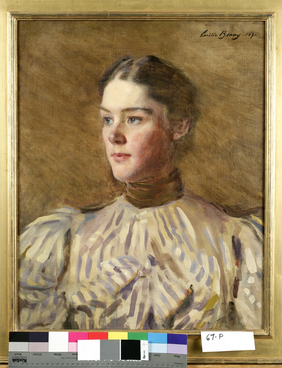 Autorretrato de Cecilia Beaux