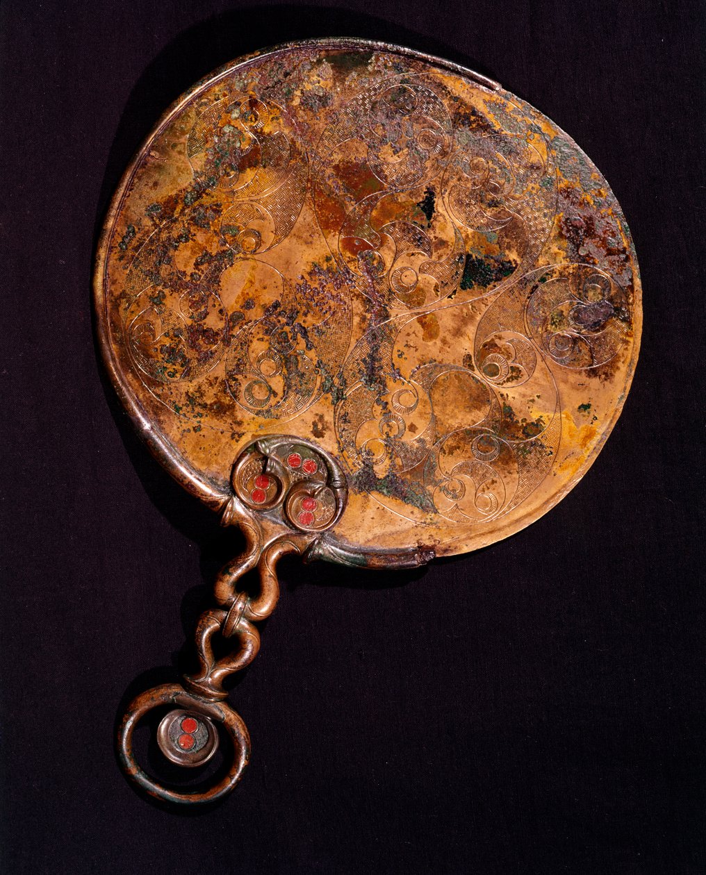 Espejo de Birdlip, c.50 AD de Celtic