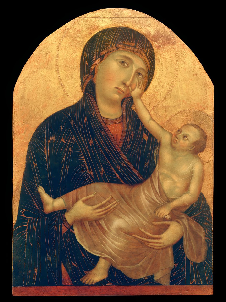 María con niño de Cenni di Pepo