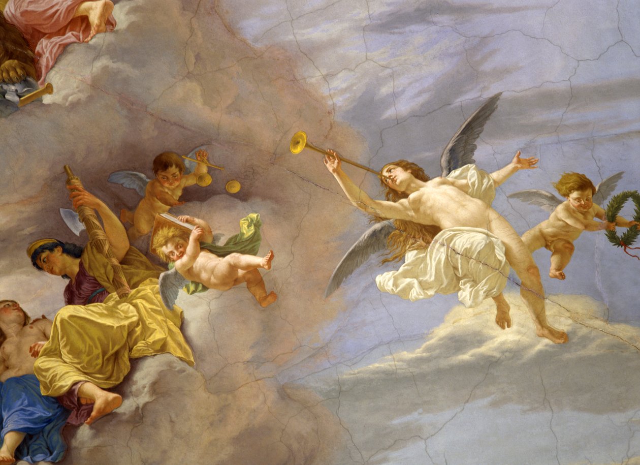 Detalle del techo (detalle) de Cesare Mariani