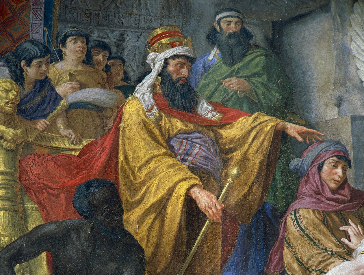 Rey Asuero de Persia de Cesare Mariani