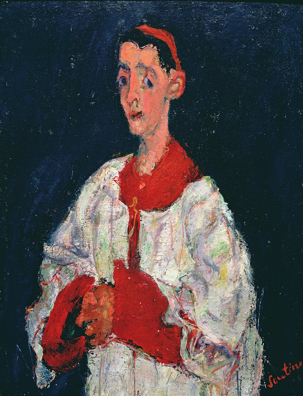 Niño del coro, 1928 de Chaim Soutine