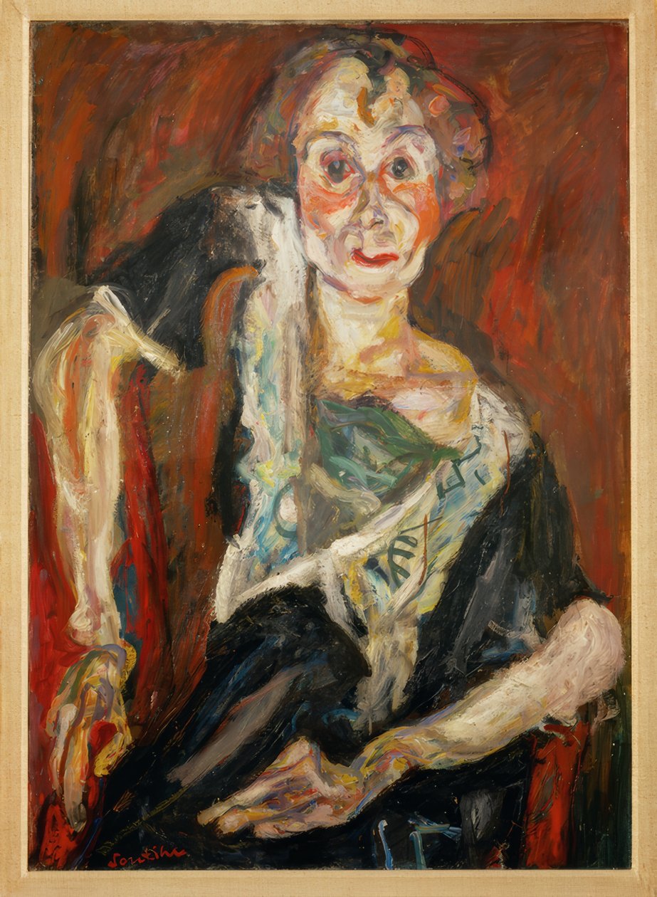 La vieja actriz de Chaim Soutine