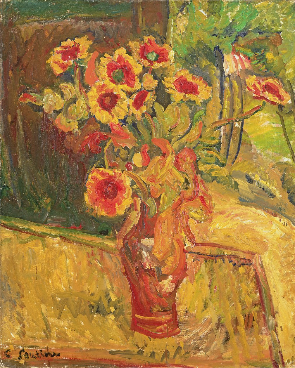 Arreglo floral de Chaim Soutine