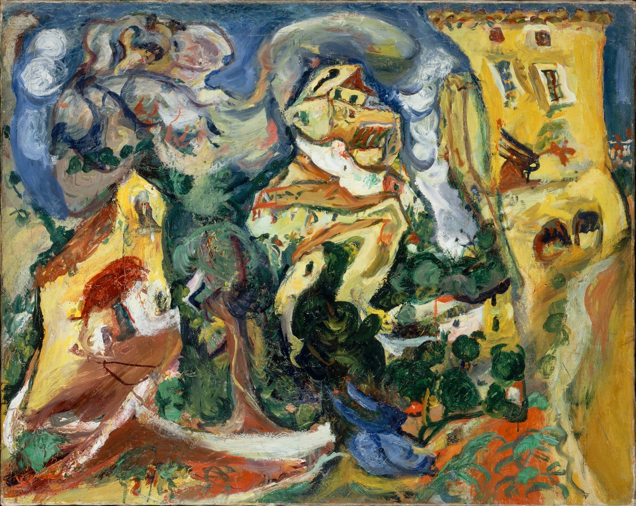 El pueblo, ca. 1923 de Chaim Soutine