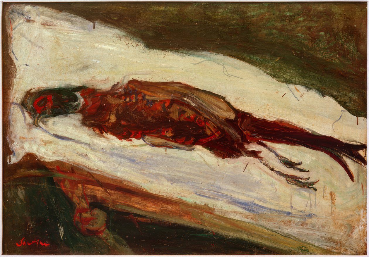 El faisán muerto de Chaim Soutine
