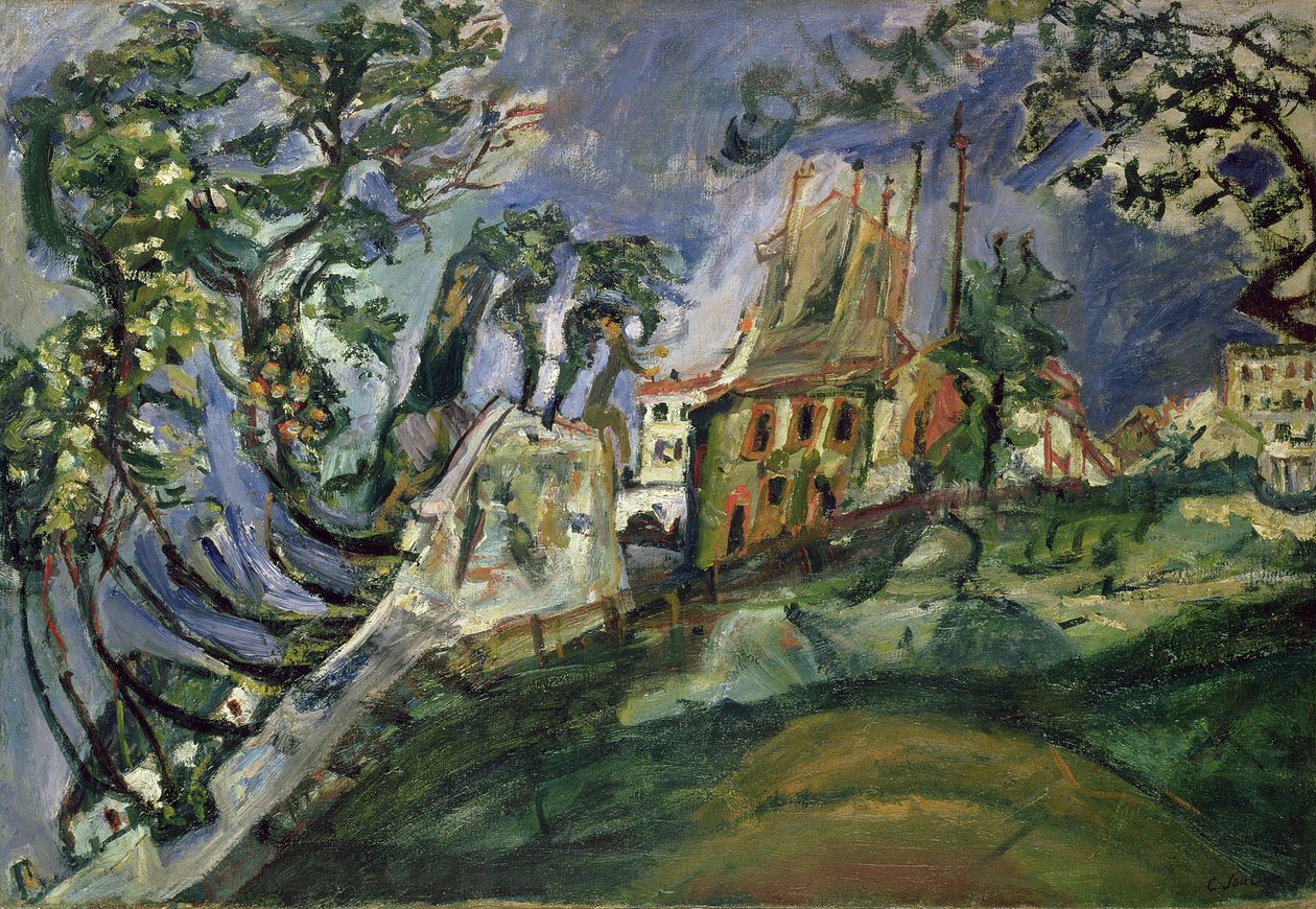 Montmartre, c.1919 de Chaim Soutine