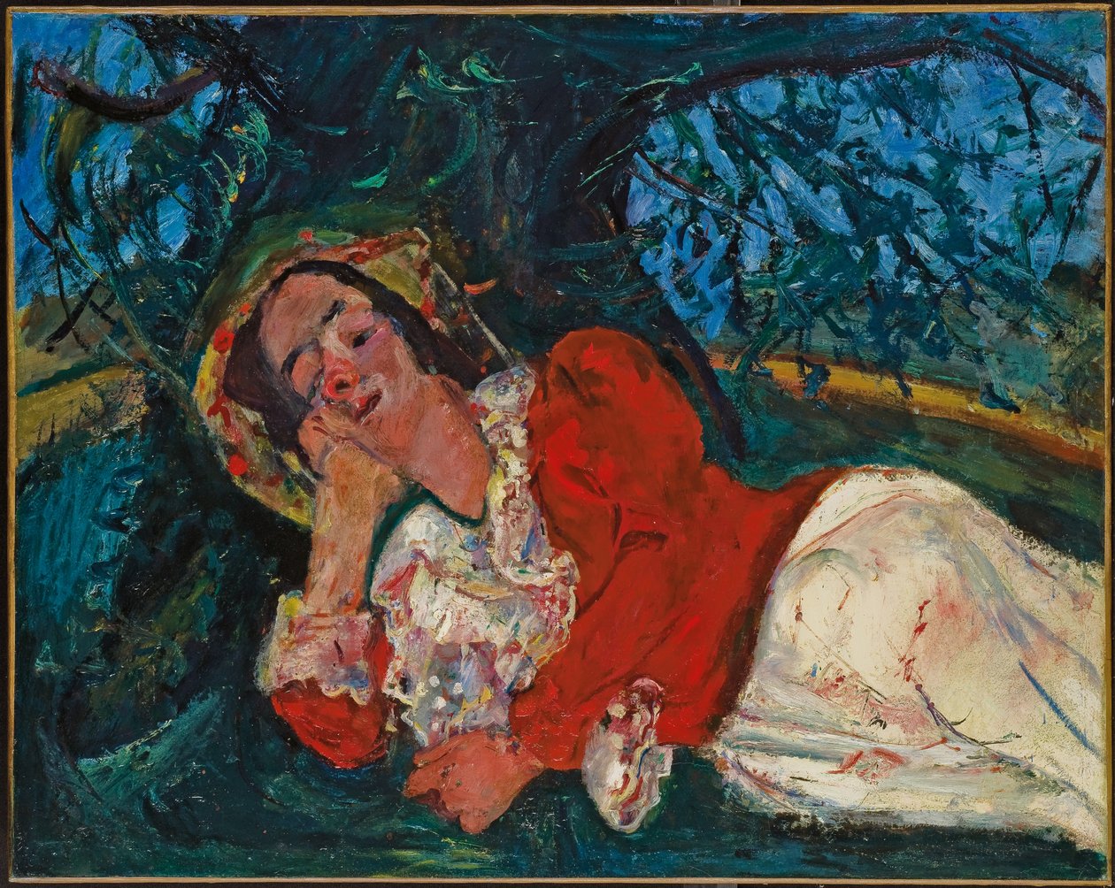 La siesta, c.1934 de Chaim Soutine