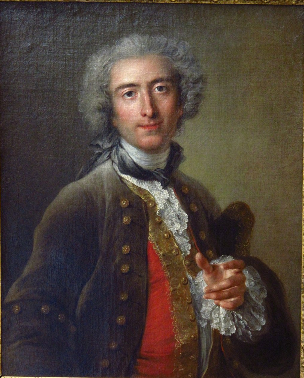 Retrato de Philippe Coypel de Charles Antoine Coypel