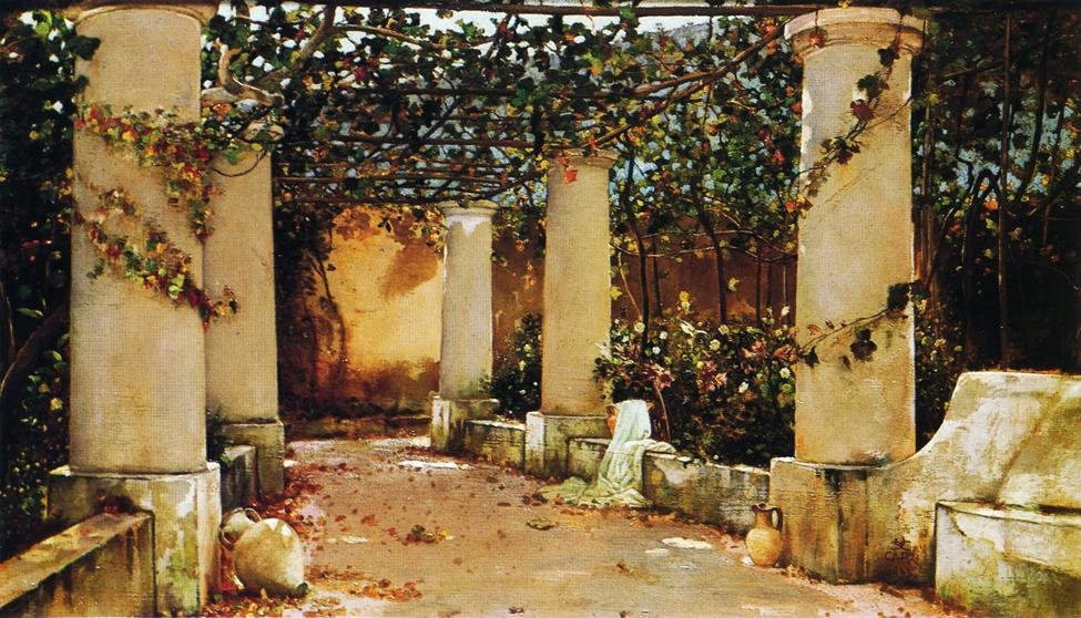 La Villa Castello, Capri de Charles Caryl Coleman