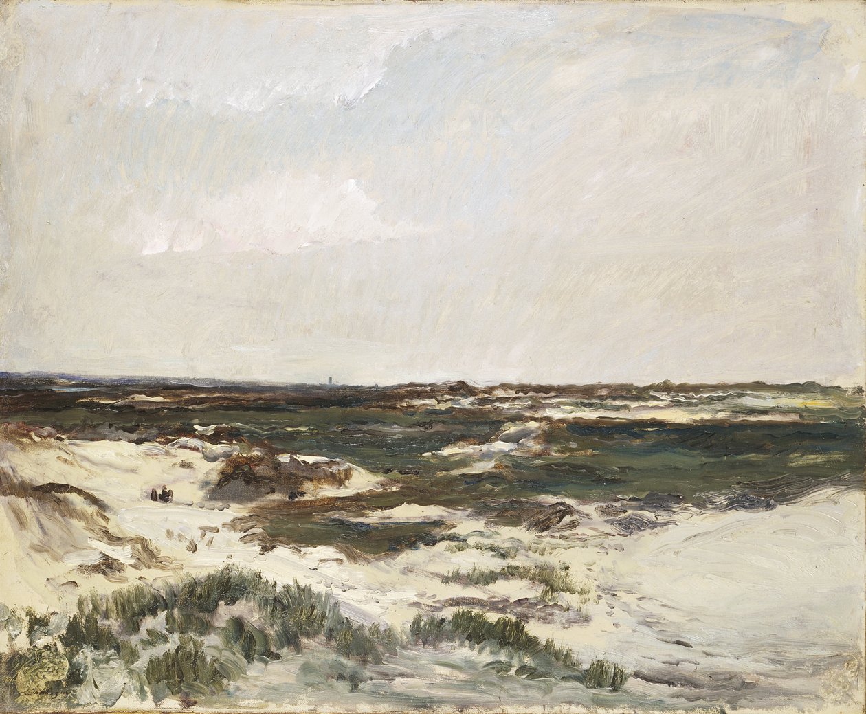 Las dunas en Camiers de Charles Francois Daubigny