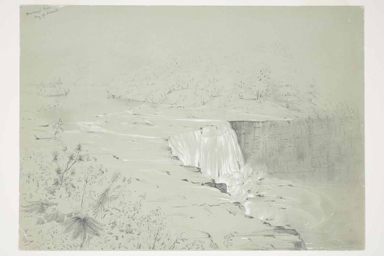 Cataratas Waitangi, Bahía de Islas de Charles Heaphy