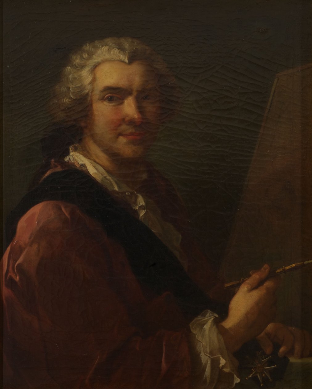 Autorretrato de Charles Joseph Natoire