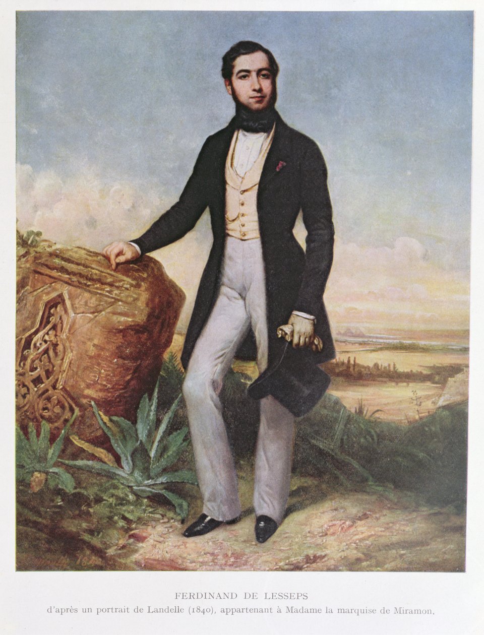 Ferdinand de Lesseps, 1840 de Charles Landelle