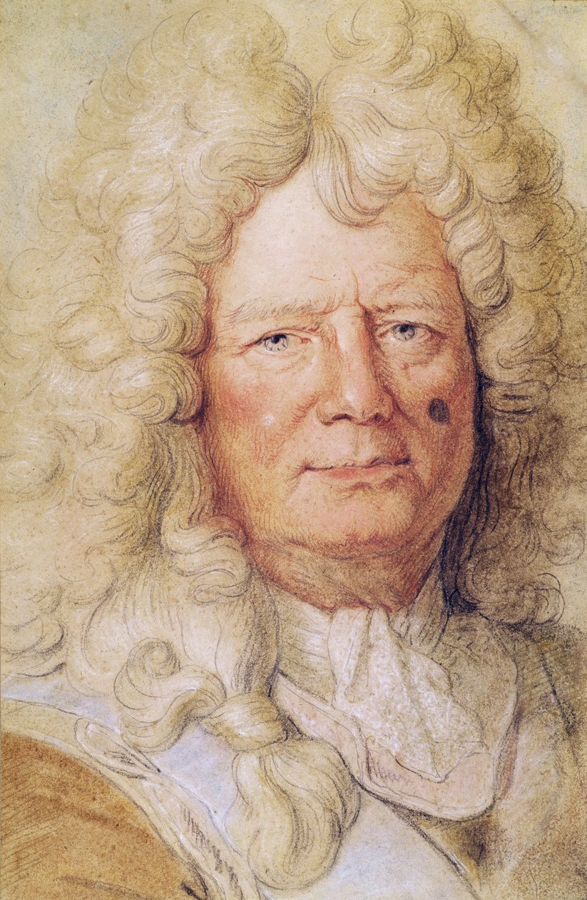 Retrato de Sebastien le Prestre de Vauban (1633-1707) de Charles Le Brun