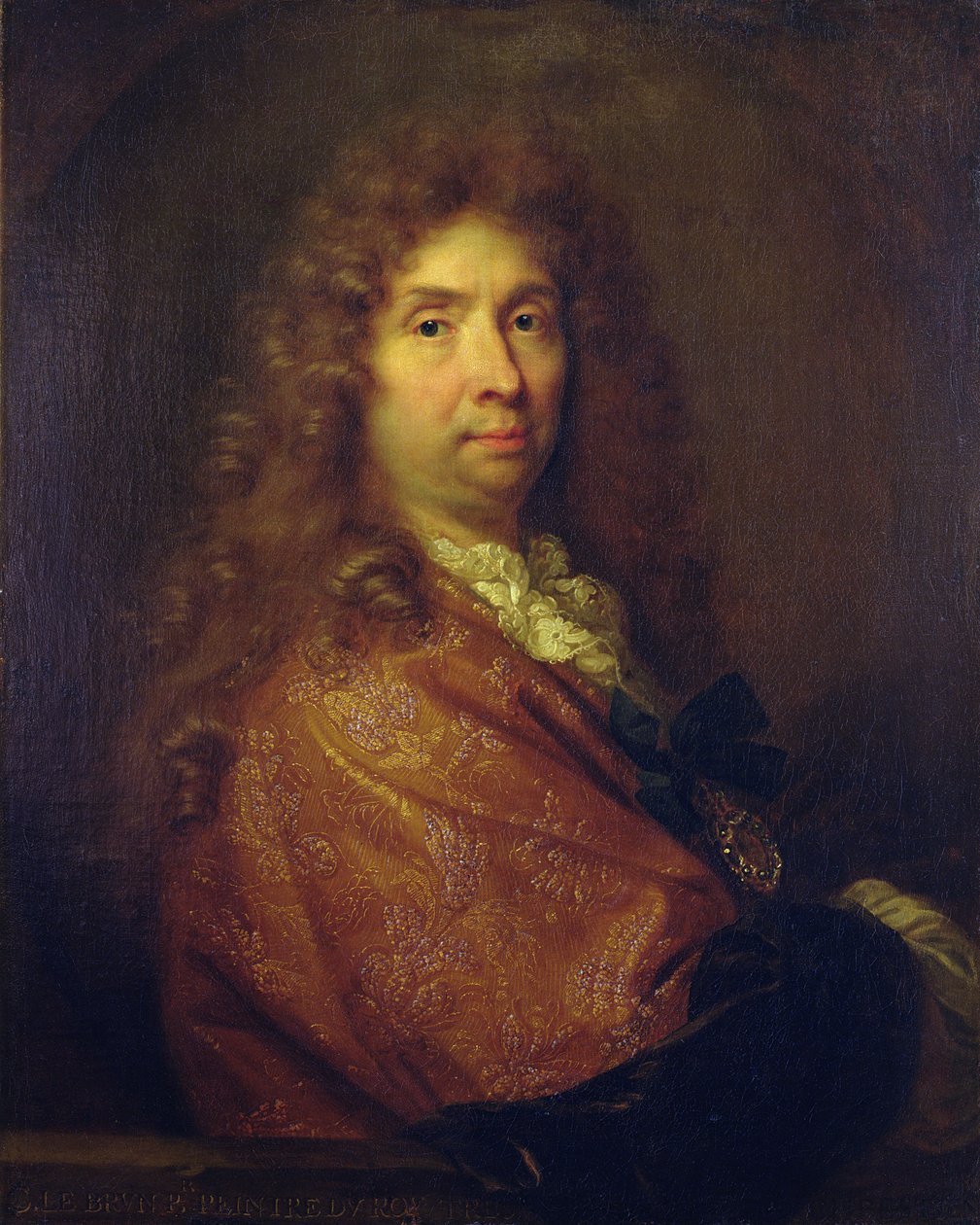 Autorretrato, 1683-84 de Charles Le Brun