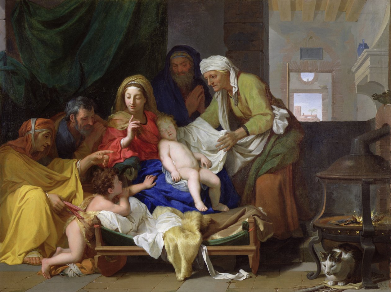 El Cristo durmiente, 1655 de Charles Le Brun