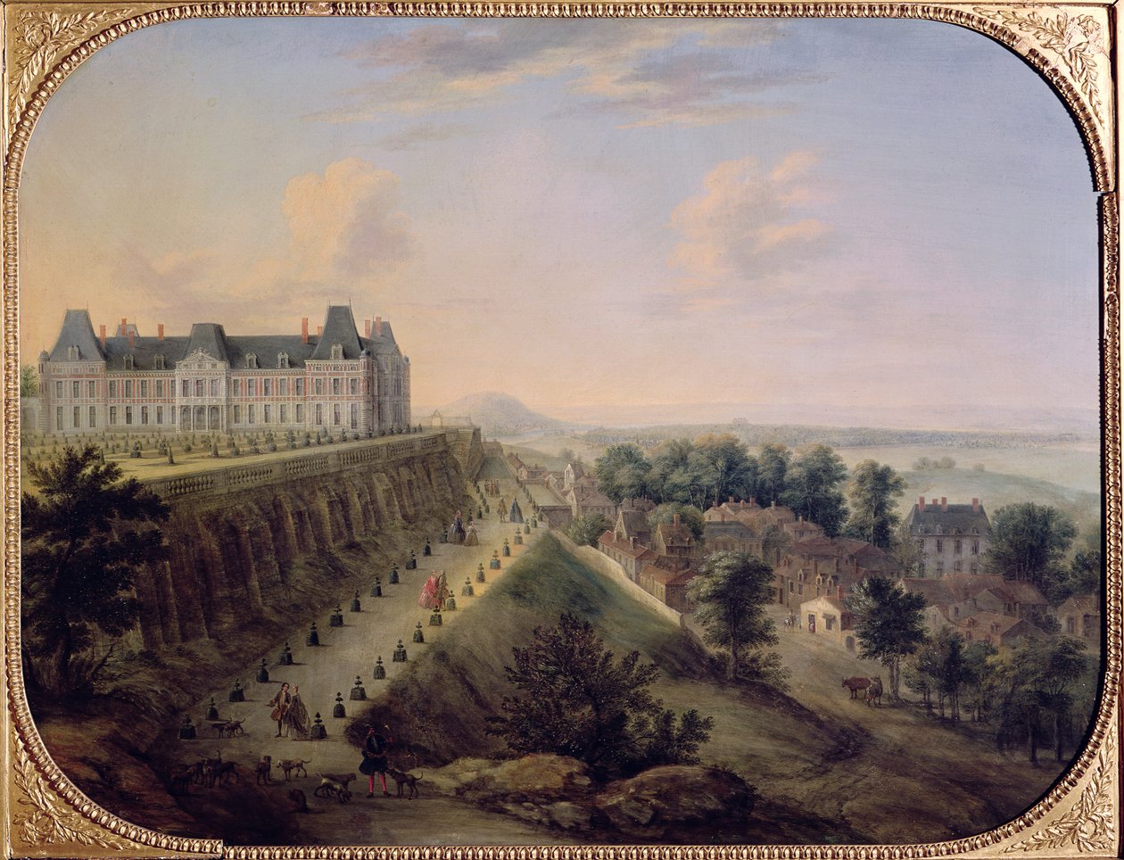El Château de Meudon de Charles Leopold Grevenbroeck
