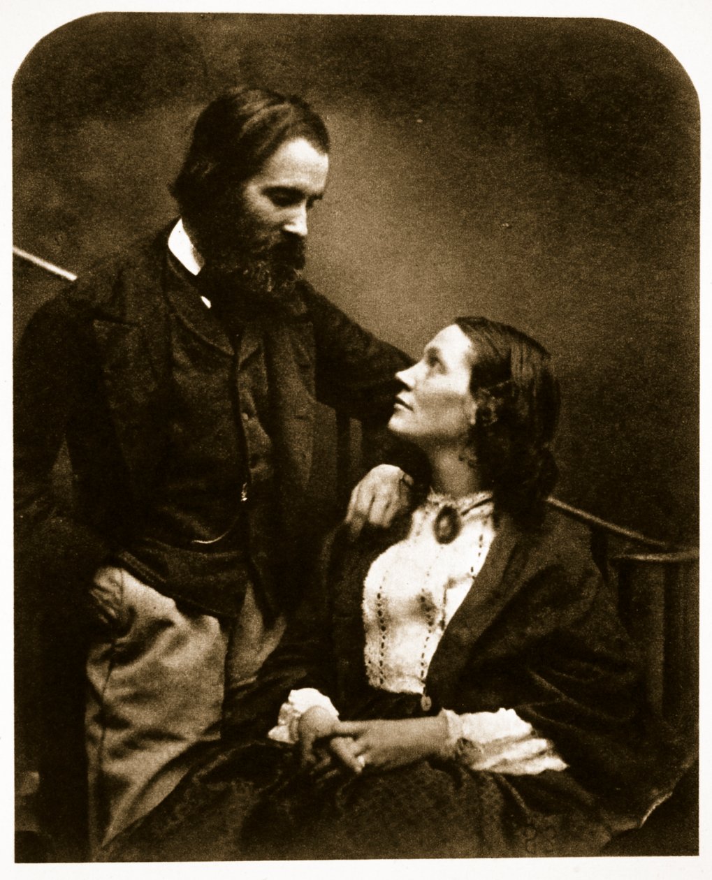 Alexander Munro y su esposa, 7 de octubre de 1863 de Charles Lutwidge Dodgson