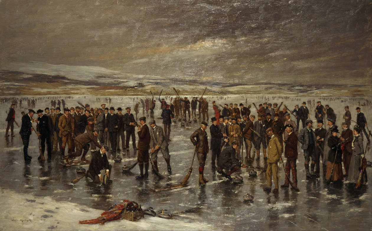 Curling en Carsebreck de Charles Martin Hardie