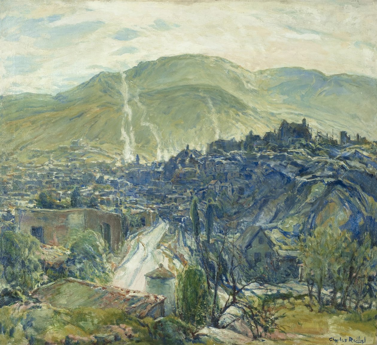 Mañana, Nogales, Arizona, 1928 de Charles P. Reiffel