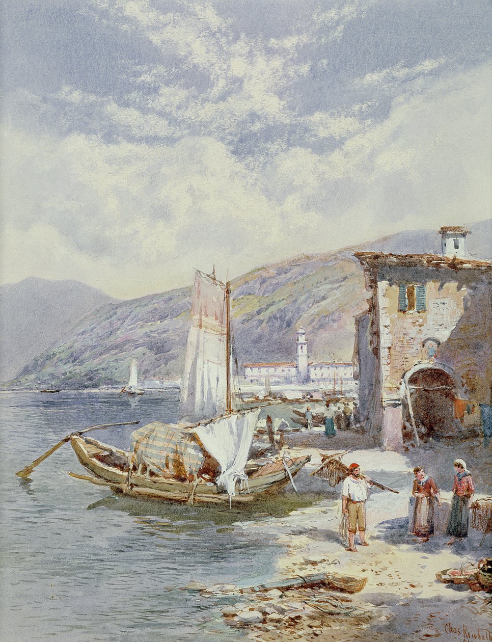 Lago de Como de Thomas Charles Leeson Rowbotham