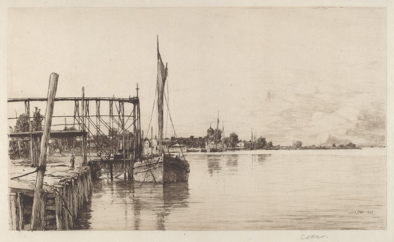 Río Connecticut de Charles A. Platt