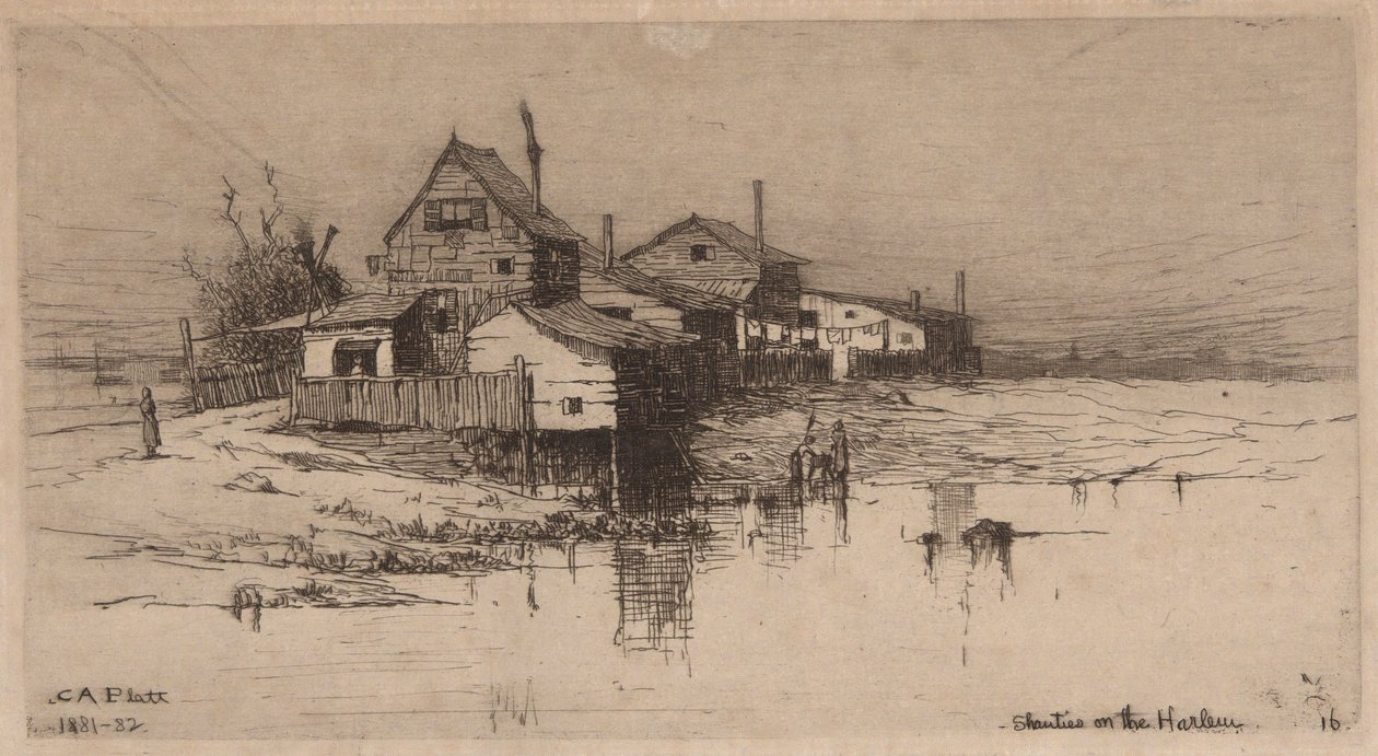 Chabolas en el Harlem de Charles A. Platt