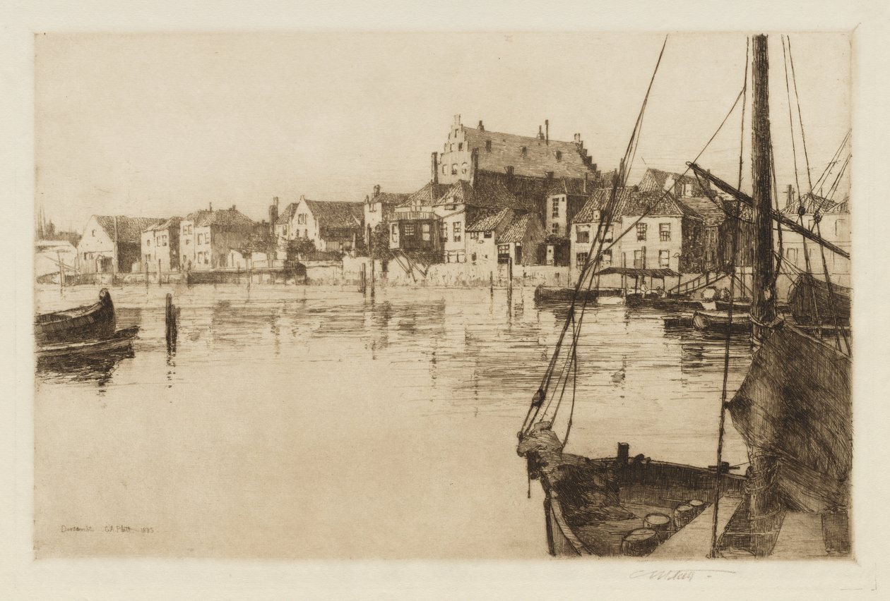 Dordrecht, 1885 de Charles Adams Platt