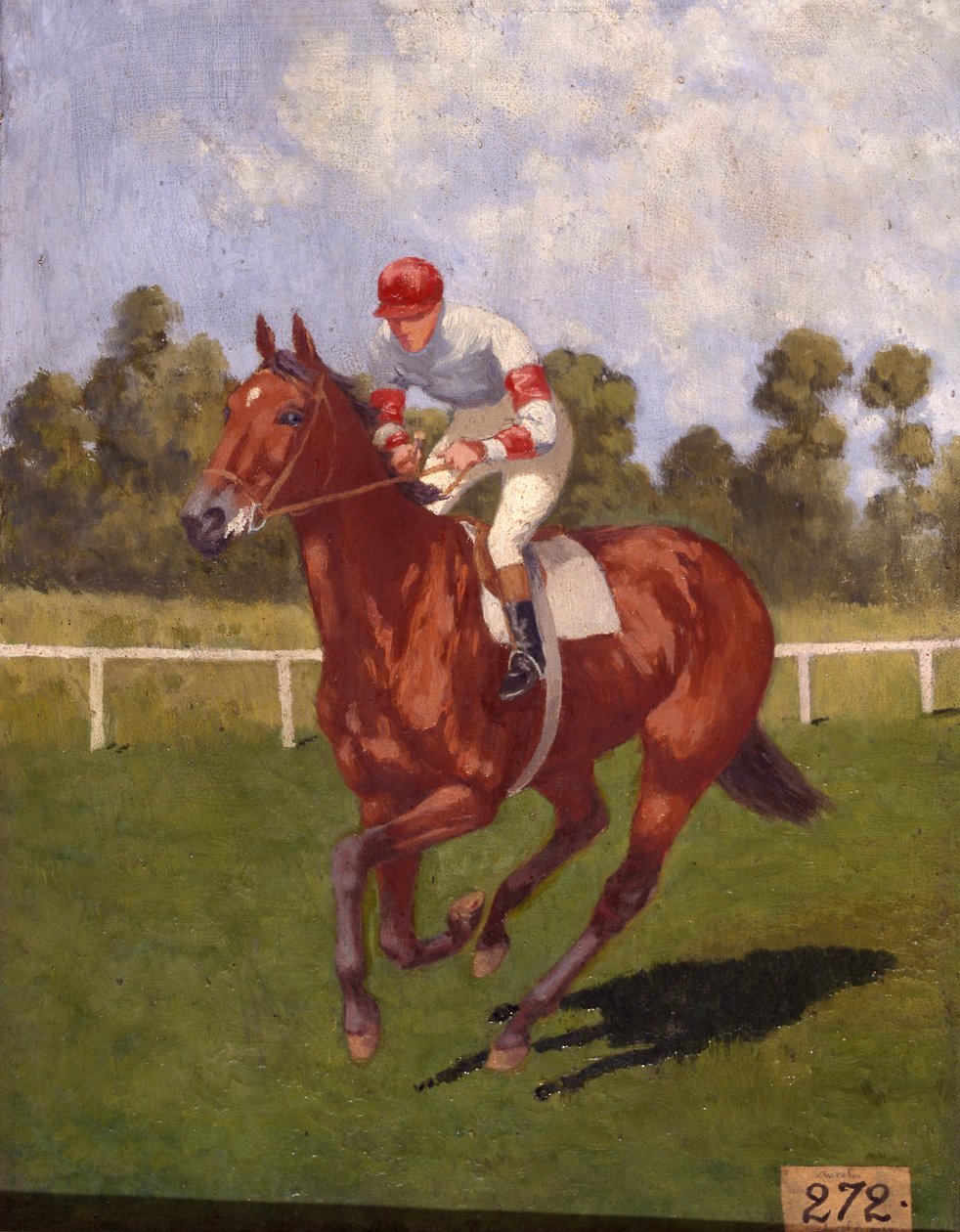 Caballo de carreras de Charles Ancelin