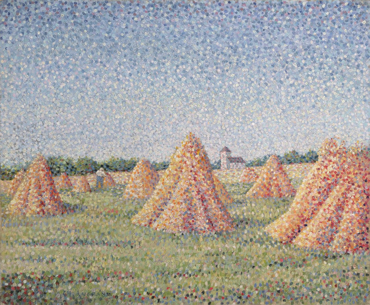La cosecha de Charles Angrand