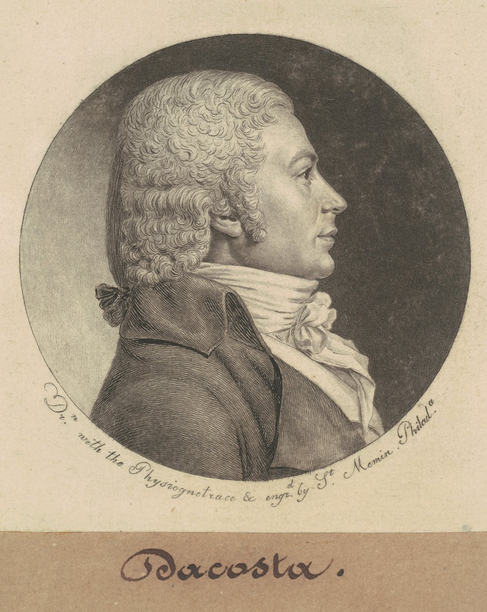 Dacosta de Charles B. J. Févret de Saint Mémin