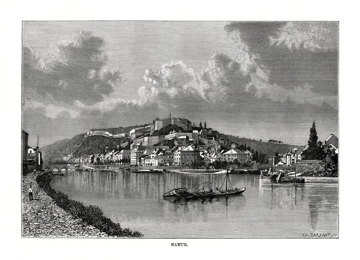 Namur, Bélgica, 1879 de Charles Barbant