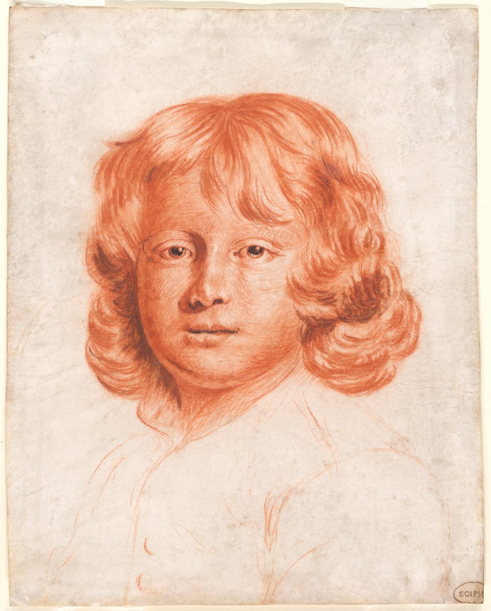 Retrato de un niño de Charles Beale
