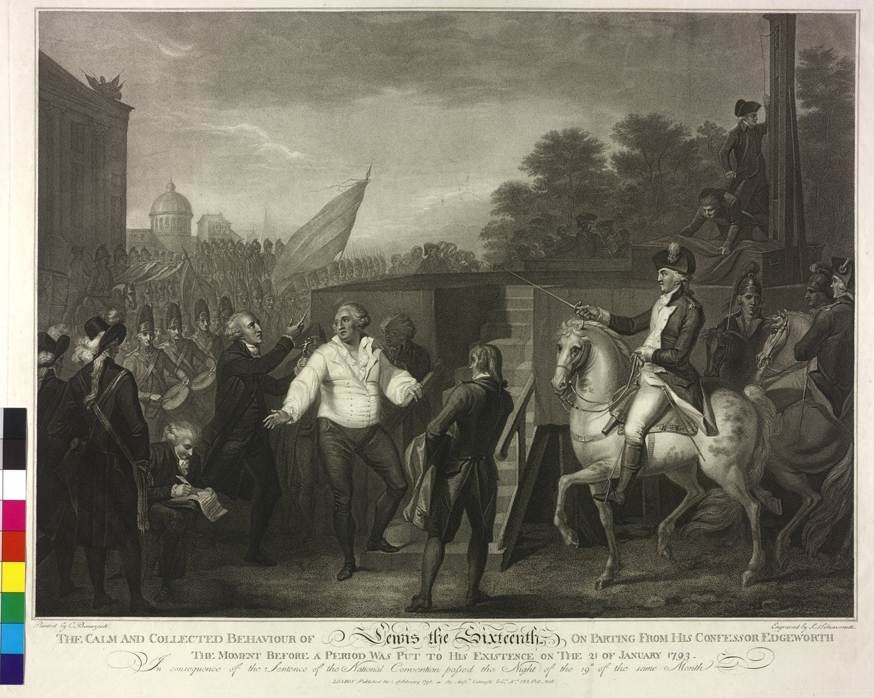 Rey de Francia Luis XVI de Charles Benazech