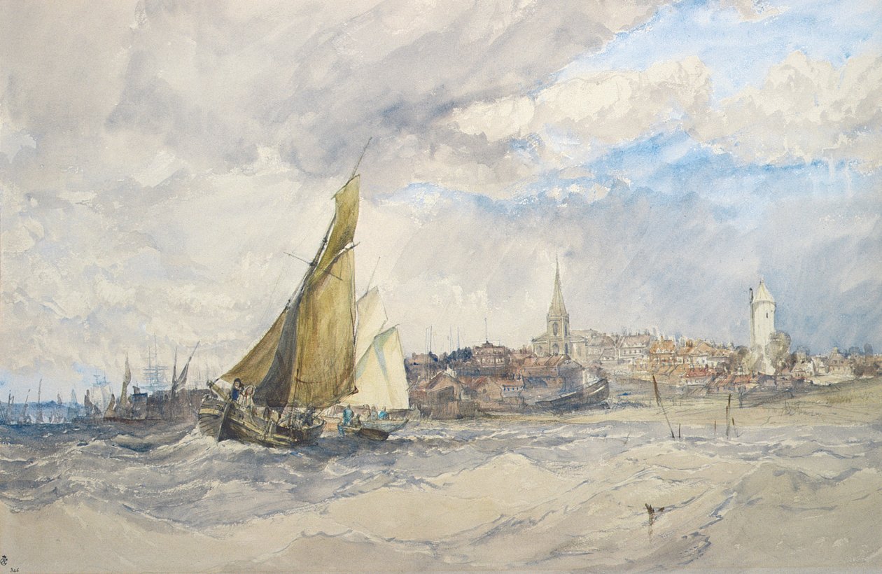 Harwich, desde el mar de Charles Bentley
