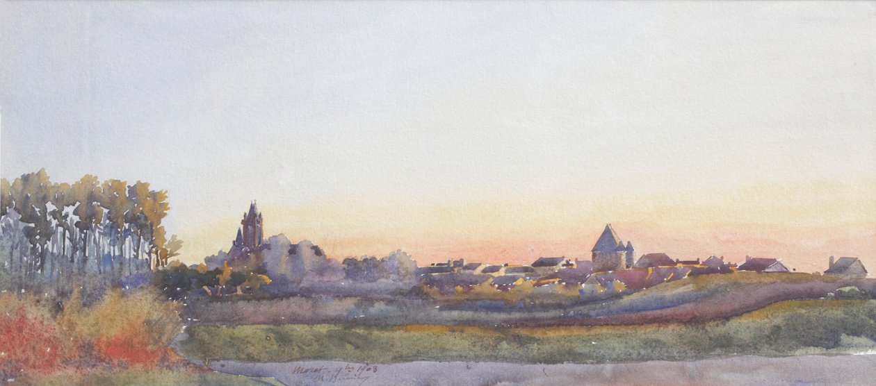 Moret-sur-Loing de Charles Bernier
